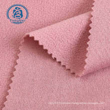 Wholesale price knit single side brushed and anti pilling 100% polyester micro polar fleece fabric